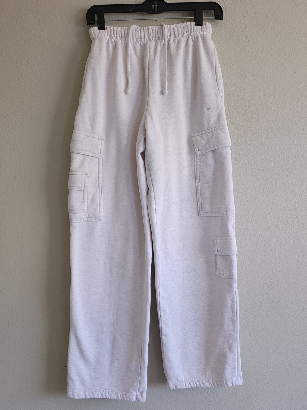 Garage UltraFleece Cargo Straight Sweatpants Light Pink XXS